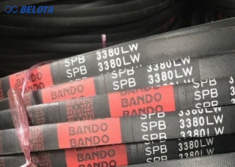 Dây curoa hình nêm có tiết diện chữ V nhưng nhỏ gọn hơn V-belt truyền thống