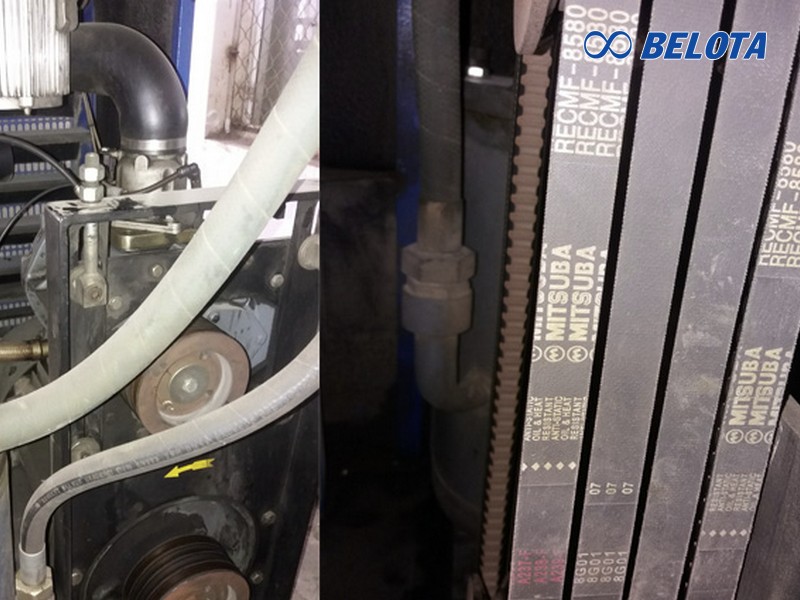 Dây curoa máy khí nén công nghiệp