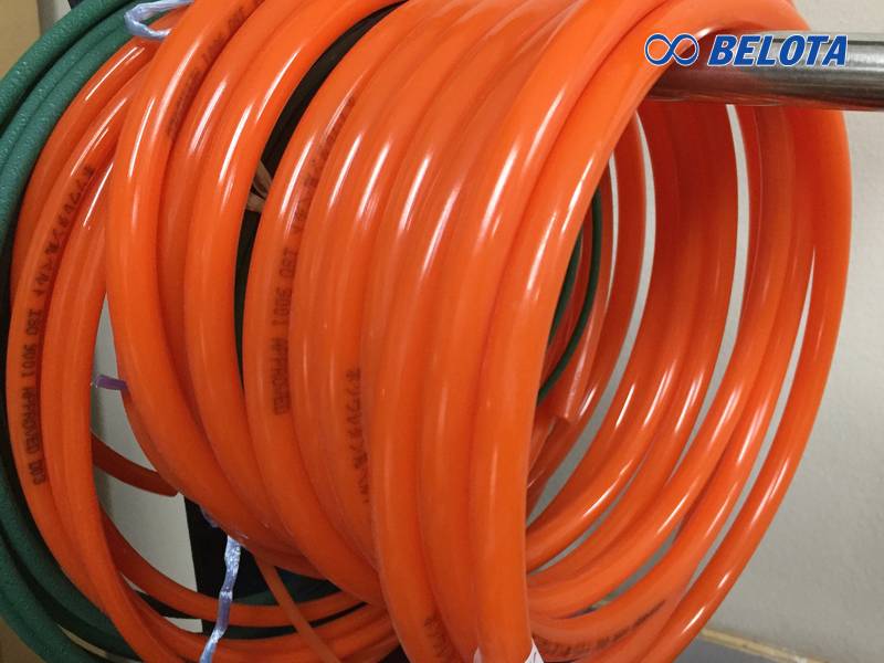 Dây PU phi tròn màu cam