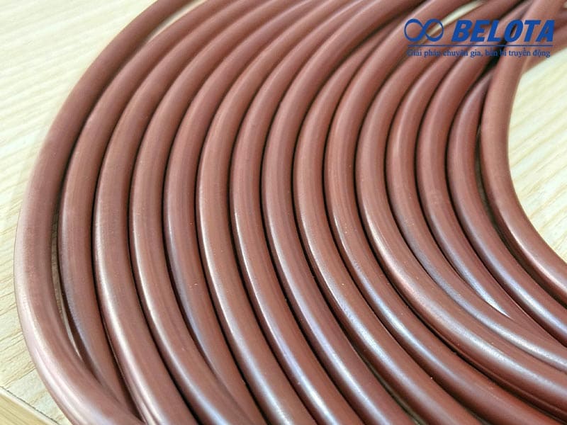 Dây curoa Silicone có đặc tính không nhiễm chất và không phát sinh tạp chất khi ở nhiệt độ cao