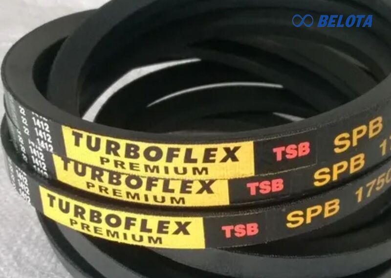 Dây curoa SPB được thiết kế chuyên biệt để truyền tải công suất lớn trong không gian hẹp hơn do với dây curoa bản B