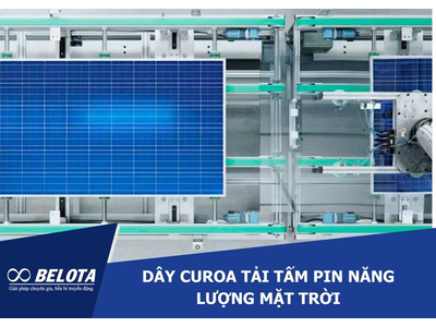 Dây curoa tải tấm pin năng lượng mặt trời