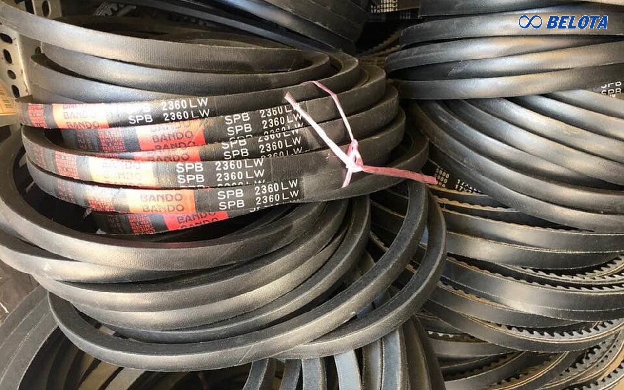 Dây curoa thang Bando có nhiều quy cách, phù hợp cho từng nhu cầu sử dụng