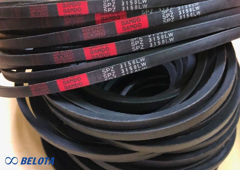 Dây curoa thang SPZ có khả năng tăng 20–30% so với dây V truyền thống