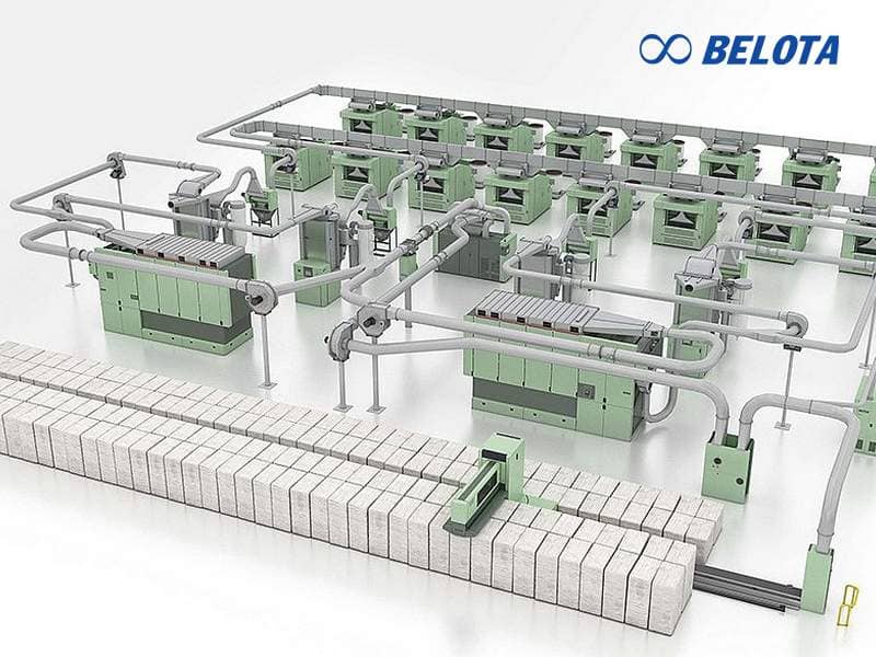 Dây đai băng tải máy hút bông