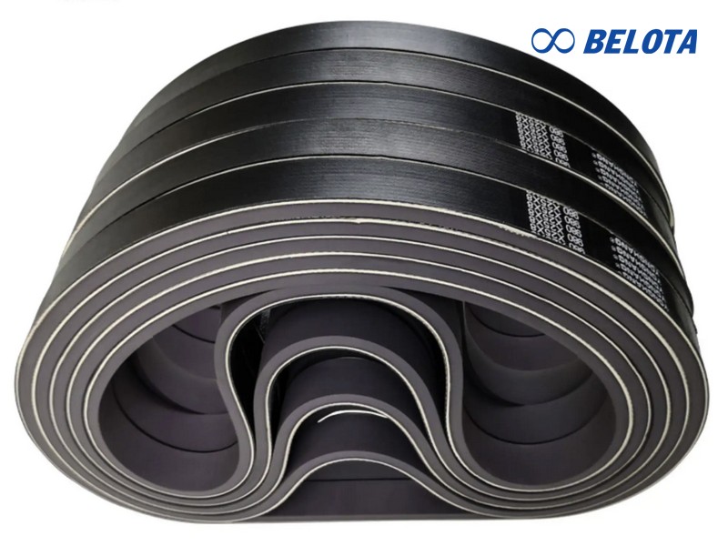 Dây đai dẹt đúc liền được sản xuất nguyên khối, không có mối nối