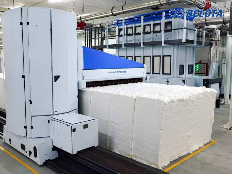 Dây đai dùng trong máy hút bông có vai trò quan trọng trong nhiều công đoạn của ngành dệt – may – xơ sợi