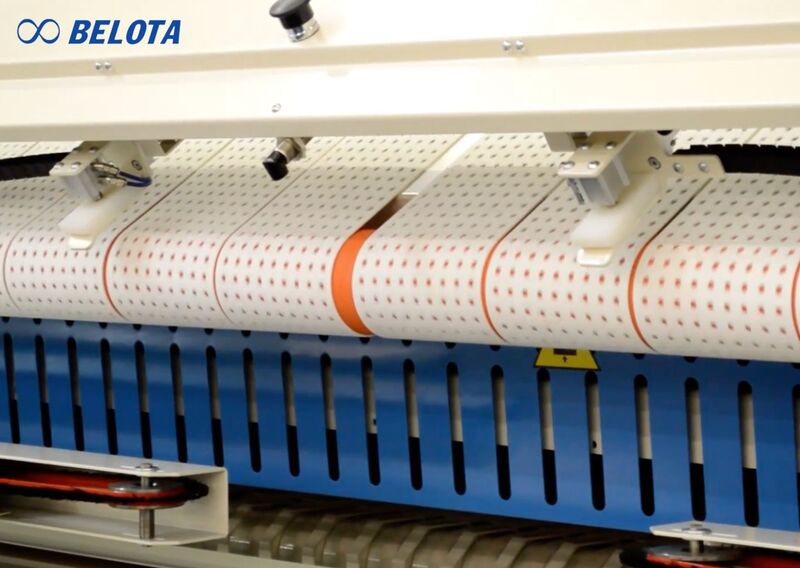 Dây đai máy cấp liệu ngành giặt ủi