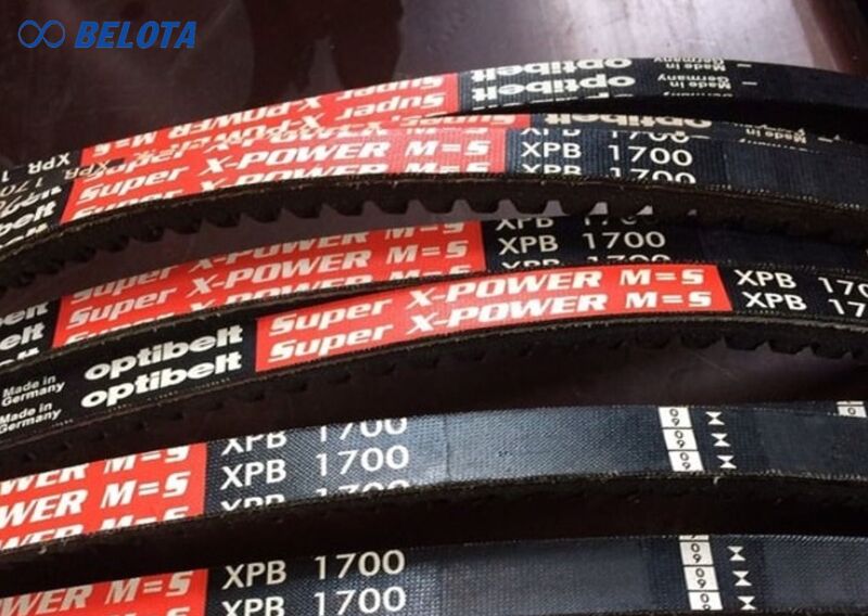 Dây XPB được sử dụng trong các quạt hút bụi, quạt thông gió nhà xưởng
