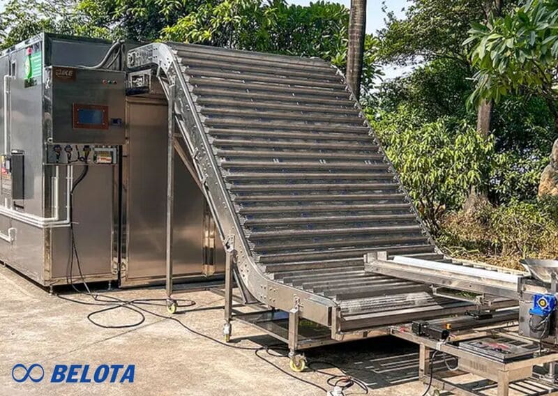 Đơn vị cung cấp băng tải cho dây chuyền sấy nông sản