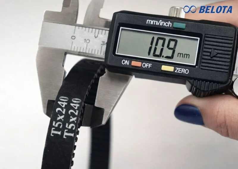 Dùng thước cặp đo chính xác chiều rộng