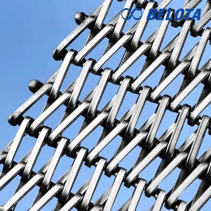 Flat Wire Balance Weave Belt