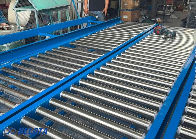 Gia công, sản xuất băng tải theo yêu cầu là dịch vụ thiết kế, chế tạo và hoàn thiện băng tải