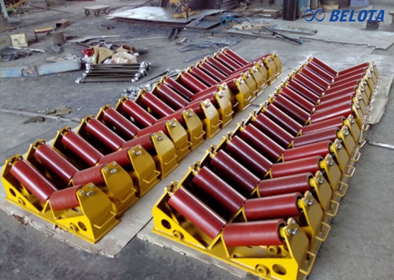 Giá đỡ giúp cố định hướng chạy của dây băng