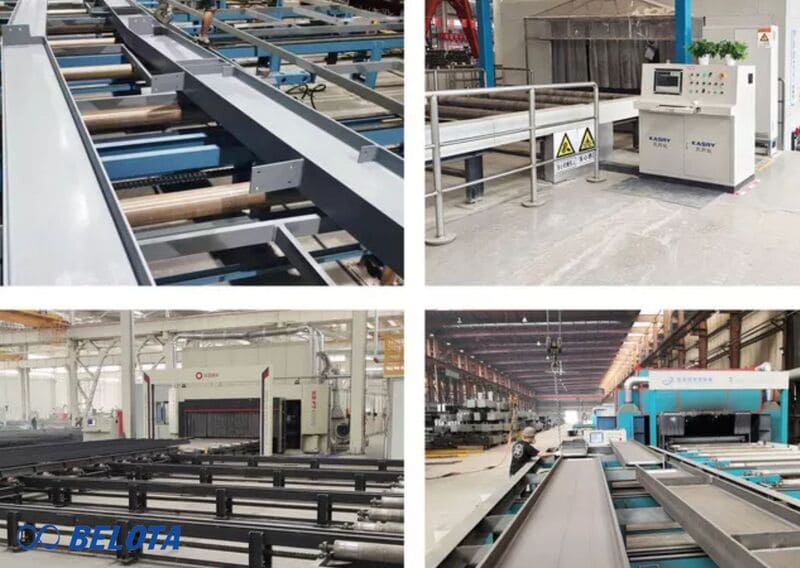 Giải pháp băng tải cho dây chuyền sản xuất tự động tại BELOTA