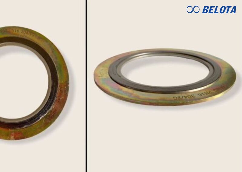 Gioăng chì mặt bích