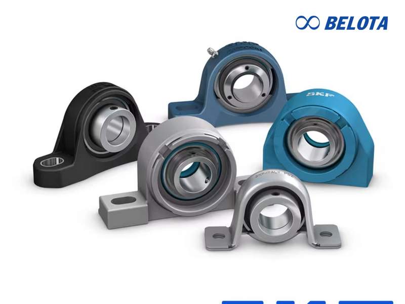 Gối đỡ bạc đạn SKF hiện diện trong hầu hết các lĩnh vực từ công nghiệp nặng đến chế biến