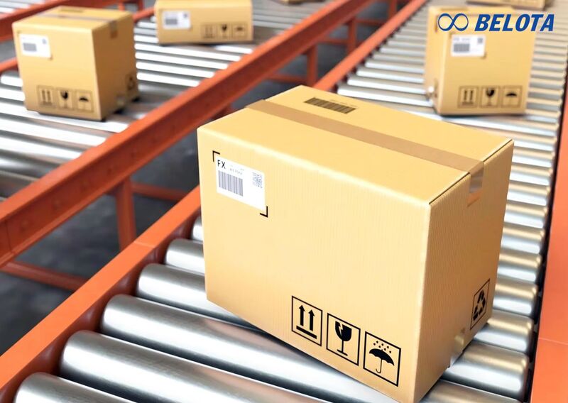 Hệ thống băng tải con lăn được sử dụng rộng rãi trong nhiều ngành công nghiệp