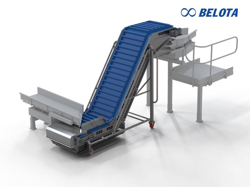 Băng Tải Cao Su Gầu