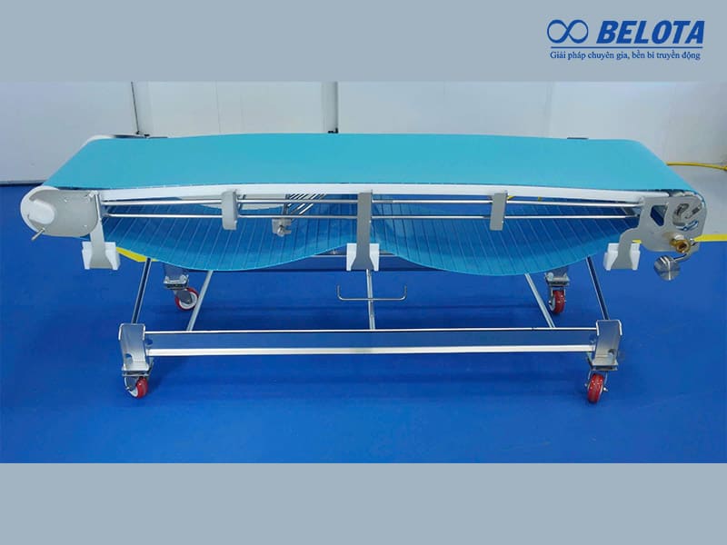 Hệ thống băng tải do Belota gia công và lắp đặt đồng bộ