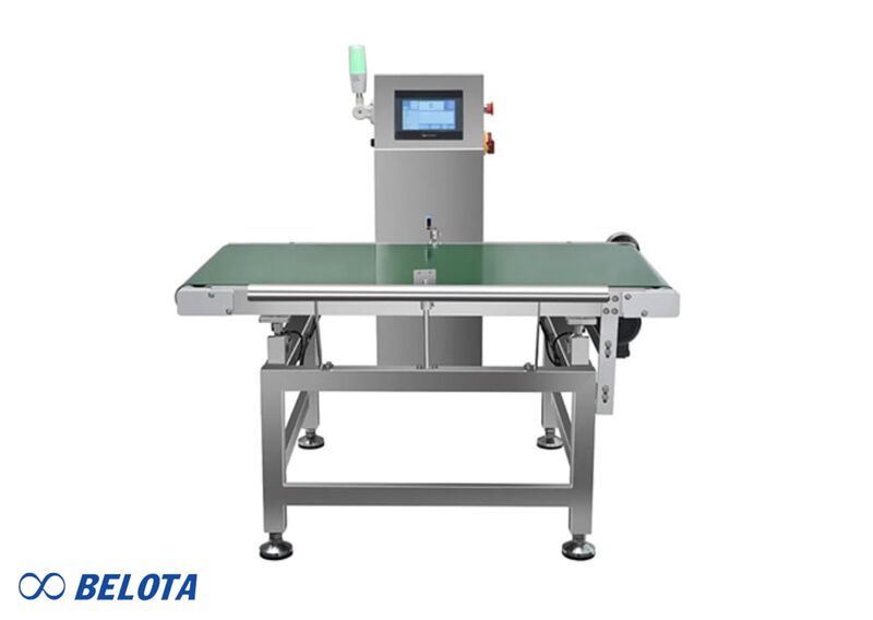 Hệ thống cân băng tải là giải pháp kết hợp giữa băng tải vận chuyển và cân điện tử