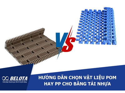 How to Choose Between POM and PP for Modular Conveyor Belts