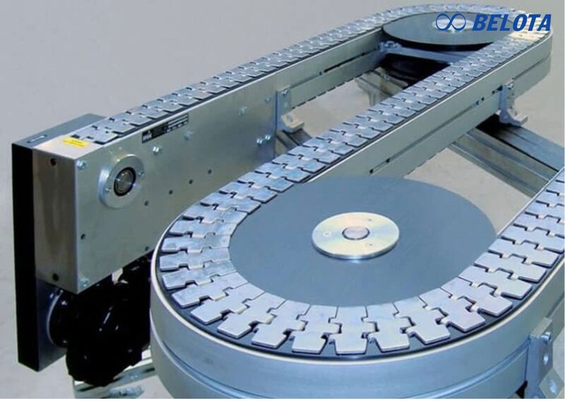 Hướng dẫn lựa chọn băng tải xích phù hợp cho dây chuyền tải chai