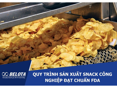 FDA-Compliant Industrial Snack Production Process