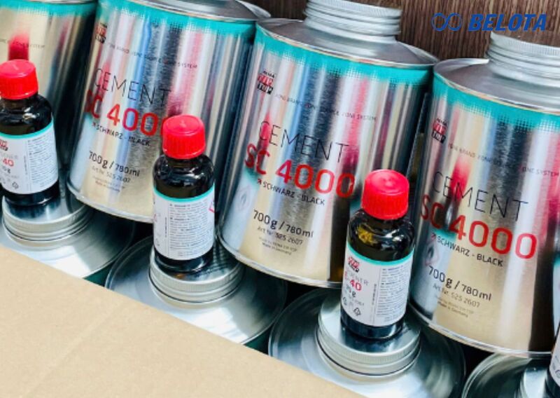 Keo giúp liên kết các đầu băng tải thành một khối thống nhất