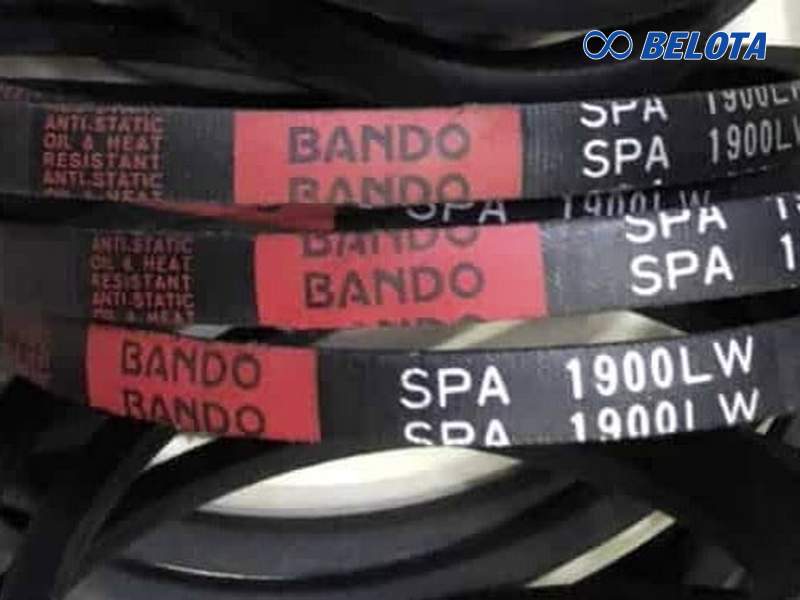 Không nên lắp dây SPA vào puly SPZ hoặc SPB