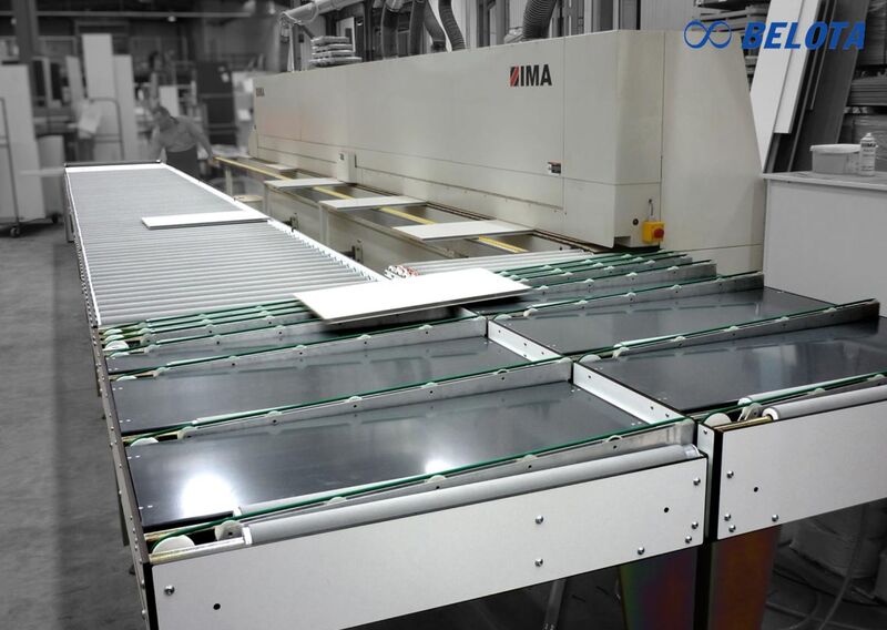 Khung băng tải thường sử dụng khung nhôm định hình