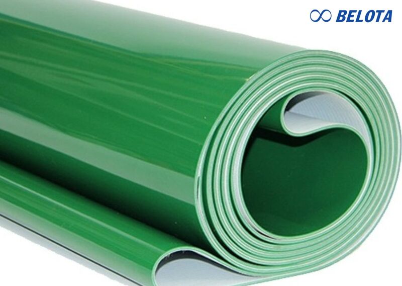 Lớp trên cùng được làm từ vật liệu PVC có pha phụ gia Anti-Static / ESD giúp phân tán và triệt tiêu điện tích