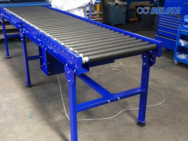 Lưu ý khi chọn băng tải con lăn xích