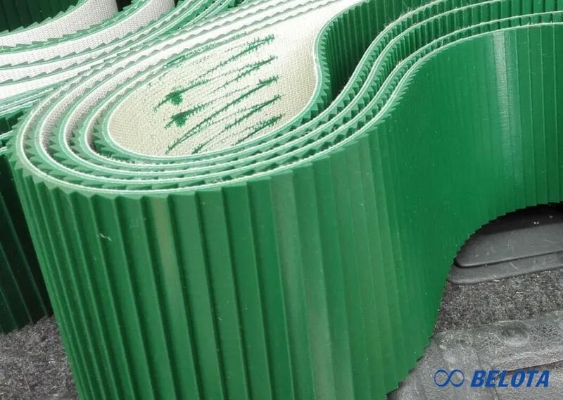 Lưu ý khi sử dụng băng tải PVC xanh bậc thang