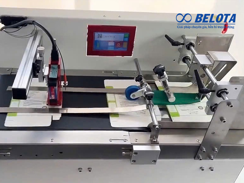 Nguyên lý hoạt động của băng tải máy in date