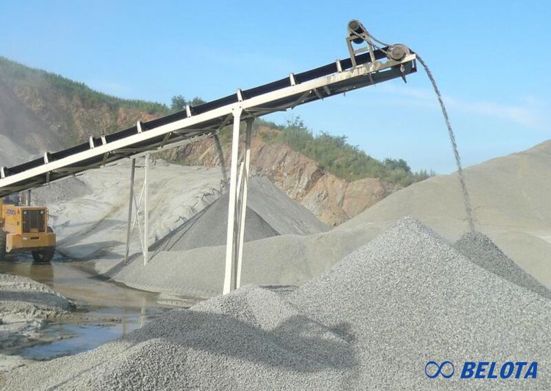 Nguyên lý hoạt động của băng chuyền tải cát