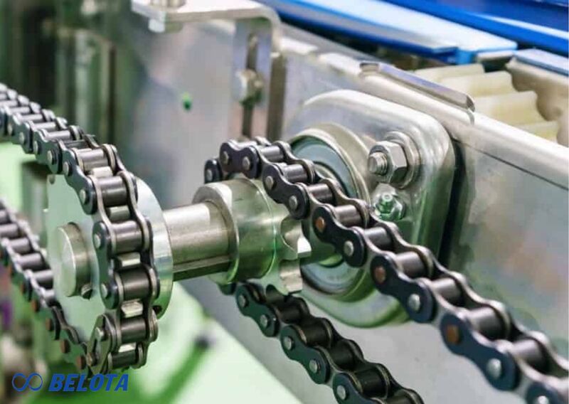 Nhông xích được ứng dụng rộng rãi trong hầu hết các ngành công nghiệp trọng điểm