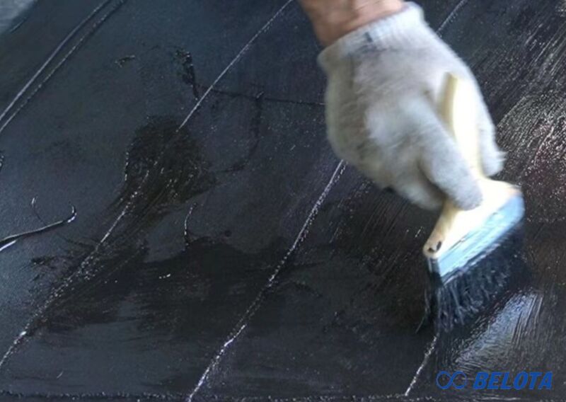 Nối dán nguội sử dụng keo chuyên dụng để dán hai đầu dây băng