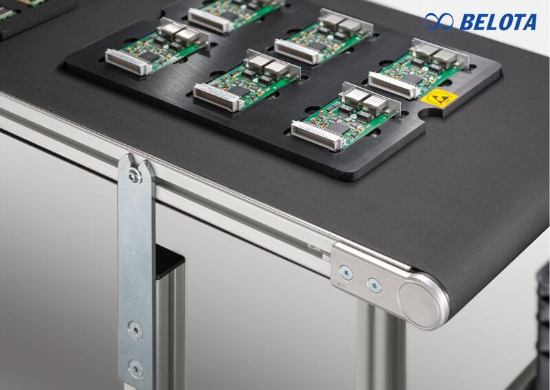 PVC anti-static conveyor belt