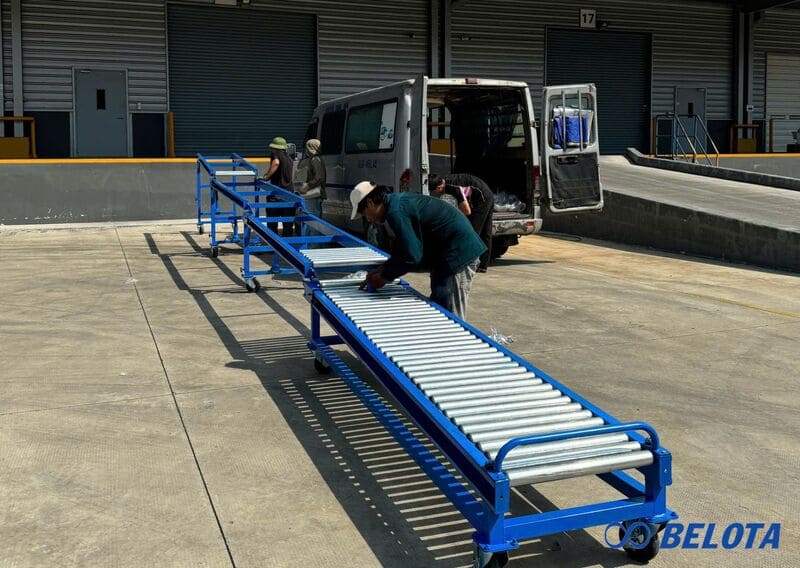 Quy trình mua băng tải con lăn của Belota cho khách hàng tại Hà Nội