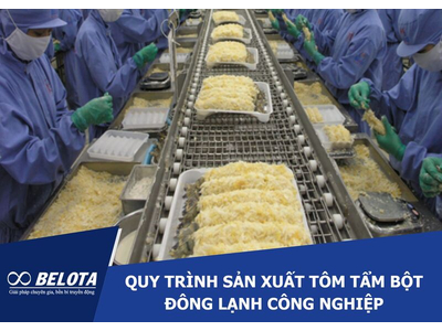 Quy trình sản xuất tôm tẩm bột đông lạnh công nghiệp