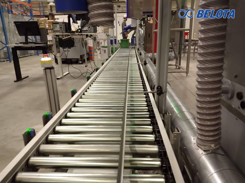 Quy trình thiết kế - gia công - lắp đặt băng tải Inox