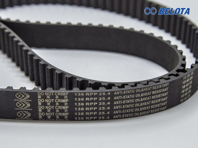RPP rubber timing belts