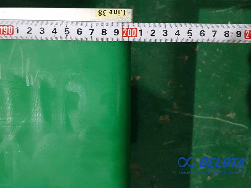 Sau một thời gian sẽ kiểm tra lại độ căng ban đầu băng tải