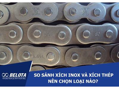 So sánh xích inox và xích thép: nên chọn loại nào?