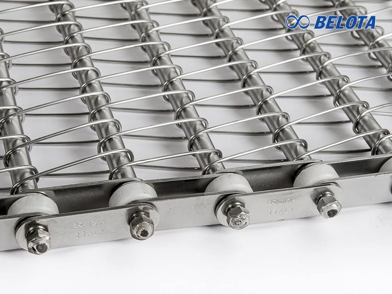 Spiral Wire Mesh Conveyor Belt