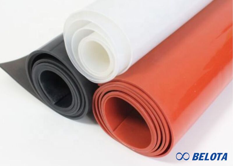 Tấm silicon chịu nhiệt  được sản xuất từ cao su silicone