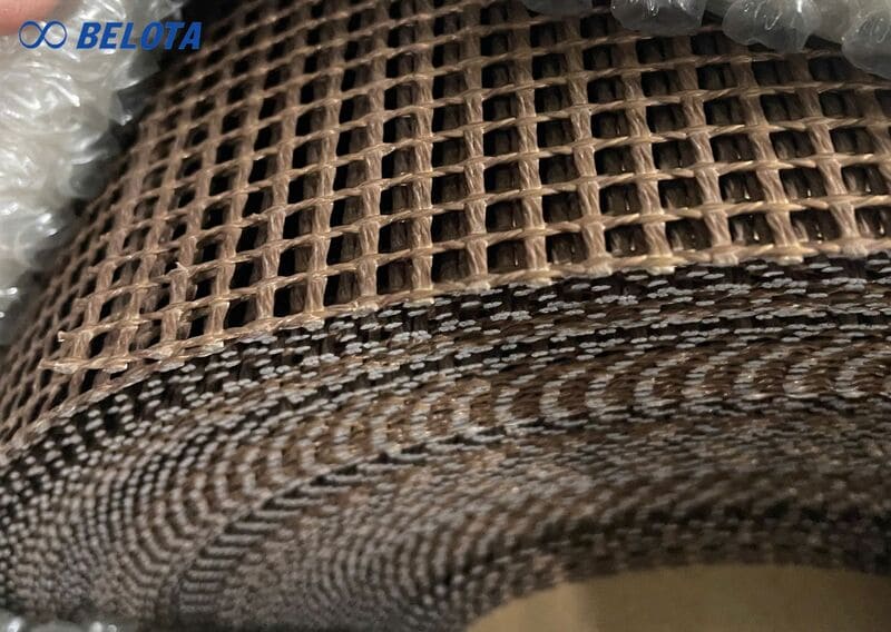 Teflon Mesh Conveyor Belt 2mm x 2.5mm