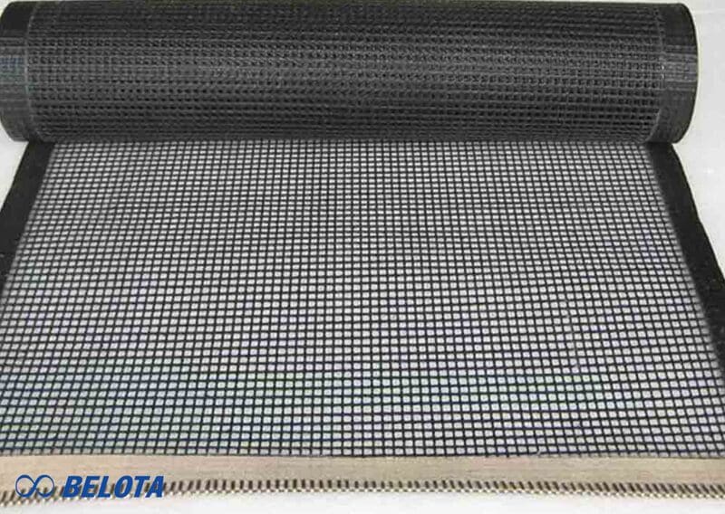 Teflon Mesh Conveyor Belt 4mm x 4mm
