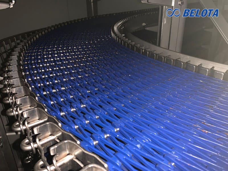 Thiết kế dạng xoắn ốc giúp băng tải tận dụng tối đa chiều cao